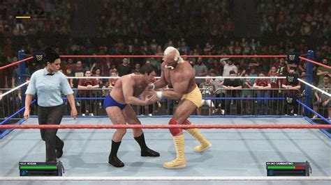 WWE 2K23 Hulk Hogan Vs Bruno Sammartino YouTube