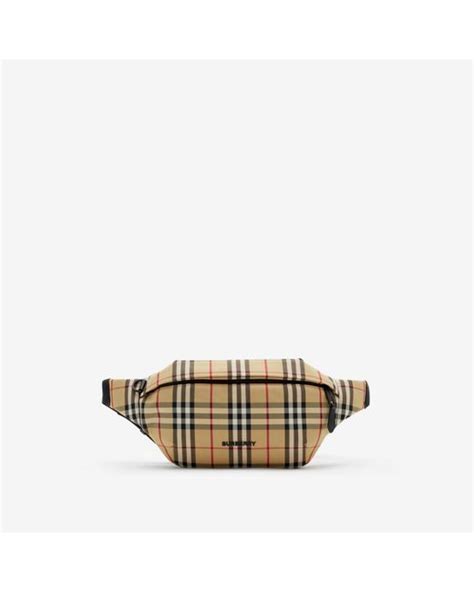 Burberry Sonny Belt Bag For Men Lyst