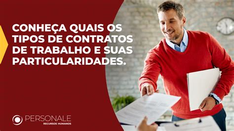 Contratos De Trabalho Conhe A Os Tipos E Caracter Sticas Personale