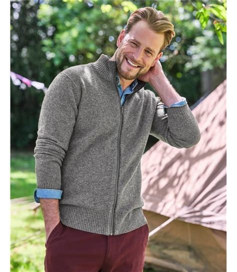 High Quality Natural Cardigans For Men