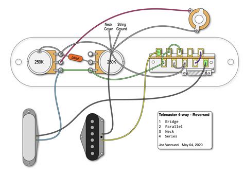 telecaster 4 way switch wiring diagram - Wiring Diagram