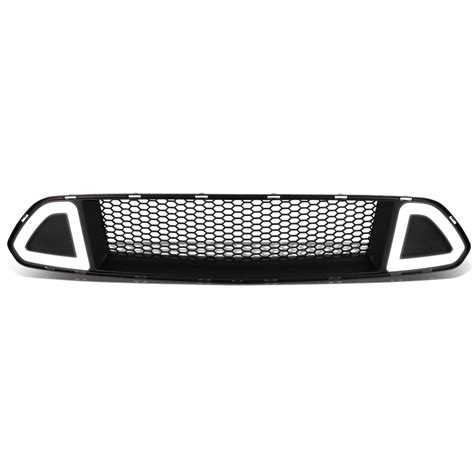 Dna Motoring Grf Lb Fm For To Ford Mustang Honeycomb Mesh