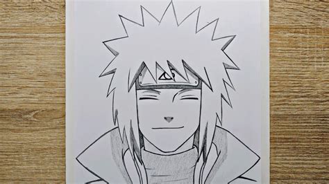 How To Draw Minato Namikaze Step By Step Easy Drawing Minato Namikaze