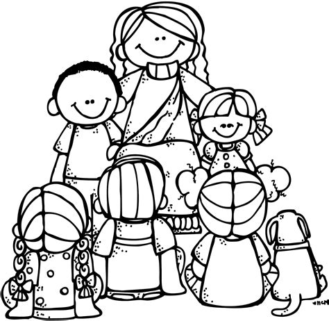 Children Black And White Clipart | Free download on ClipArtMag