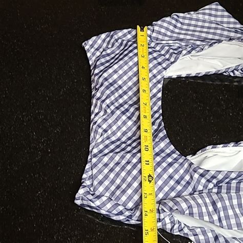 Raisins Swim Raisins Gingham Bikini Top Poshmark