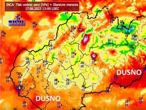 Ak Po Asie N S Ak Cez V Kend Dusno Sp Sobuje Konvekciu Pozor Na