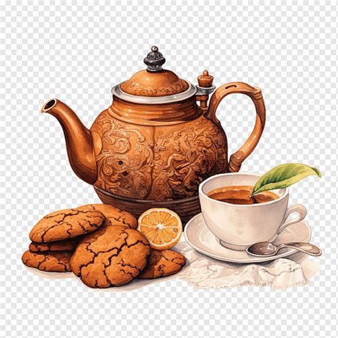 Gingersnaps National Gingersnap Day Tea Cookies Sugar Png Pngwing