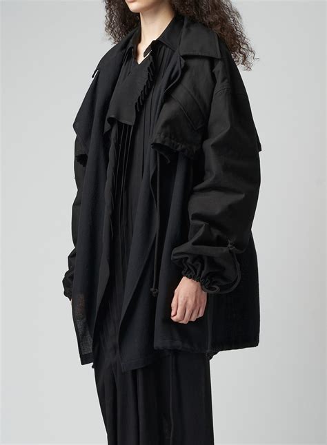 LAYERED MODS COAT(XS Black): Vintage｜THE SHOP YOHJI YAMAMOTO
