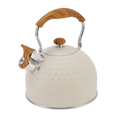 Whistling Kettle 2 5L Stainless Steel Efficient Uniform Heating