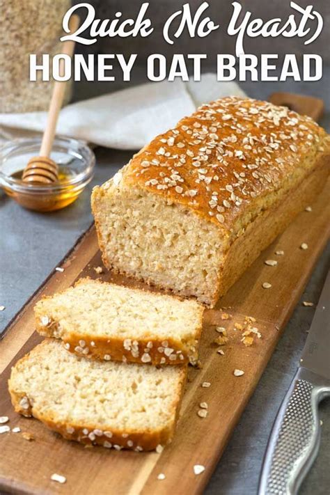 Delicious Honey Oat Bread Recipe Without Yeast