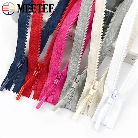 Pcs Meetee Resin Zippers Cm Close End Cm Open End