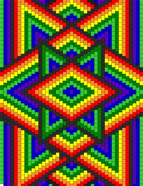 Peyote1 Bead Pattern Peyote Bead Patterns Misc Bead Patterns