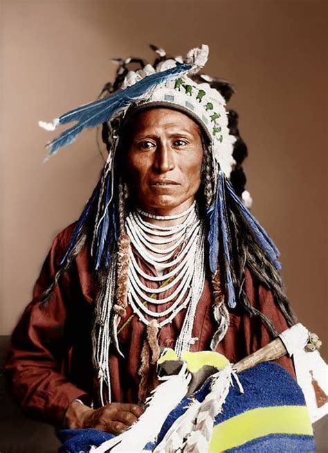 Heebe Tee Tse Shoshone Nation 1899 Photo By Rose And Hopkins Added Color Native American