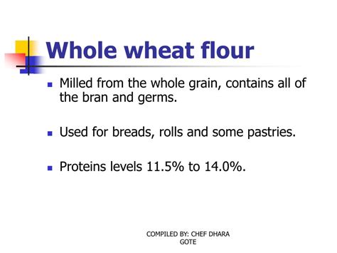 Ppt Types Of Flours Powerpoint Presentation Free Download Id 2924594