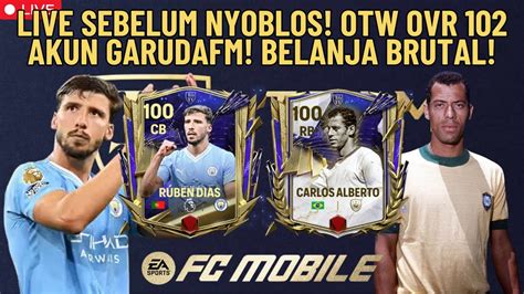 Live Sebelum Nyoblos Otw Ovr Akun Garudafm Belanja Brutal Ea