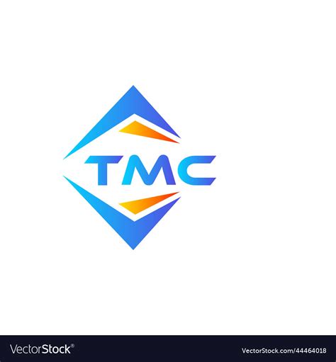 Tmc abstract technology logo design on white Vector Image