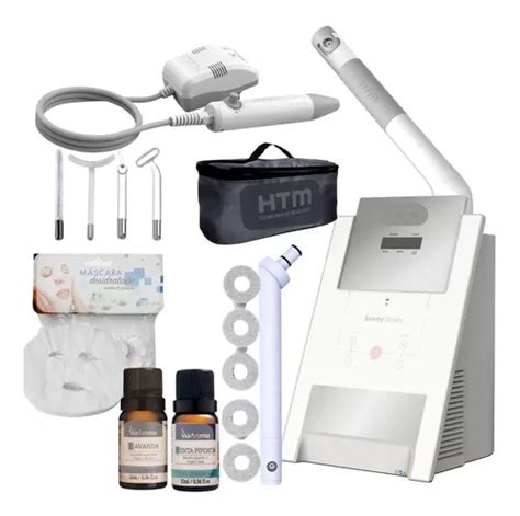 Vaporizador facial eléctrico HTM Kit HTM Beauty Steam Vapor de Ozônio