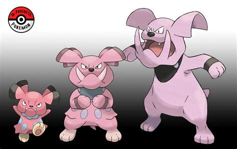 209 210 Snubbull Line By Inprogresspokemon On Deviantart