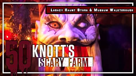 Knott S Scary Farm Free Legacy Haunt Store And Museum Walkthrough