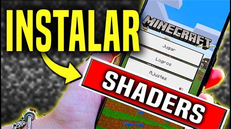 Como INSTALAR Shaders En Minecraft Bedrock 1 21PE Android ETC