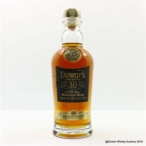 Dewars 30 Year Old The 84th Auction Scotch Whisky Auctions