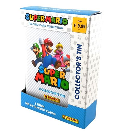 Panini Super Mario Trading Cards Pocket Tin V Stickerpoint