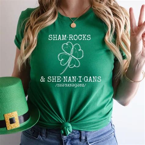 Shamrocks Shenanigans Shirt Shenanigans Coordinator Shirt Cute St