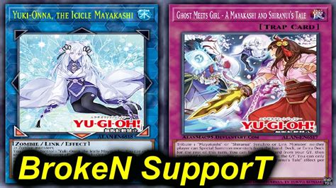 Ygopronew Broken Mayakashi Support Deck Youtube