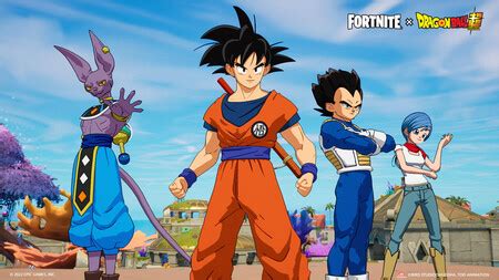 Dragon Ball en Fortnite cómo conseguir las skins de Goku Vegeta