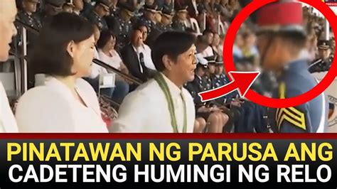 PINATAWAN NG PARUSA ANG CADETENG HUMINGI NG RELO KAY DAYUNYOR YouTube