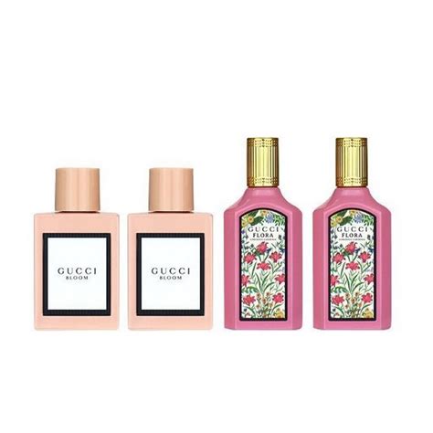 Set Nước Hoa Nữ Gucci Bloom Flora 4 Món Chuẩn Perfume