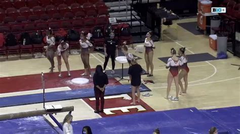 Rutgers Gymnastics On Twitter 😍emily Leese With A Beautiful Vault