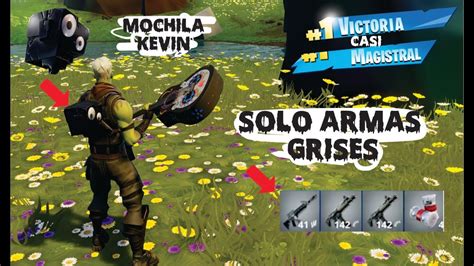 SÓLO ARMAS GRISES NUEVA MOCHILA GRATIS Fortnite Battle Royale