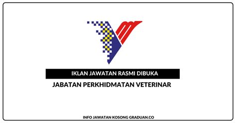 Permohonan Jawatan Kosong Jabatan Perkhidmatan Veterinar Portal Kerja