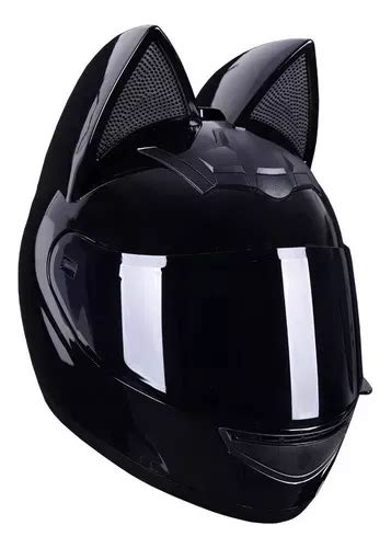 Casco De Moto Con Orejas De Gato For Mujer Face Xts A Meses Sin Inter S