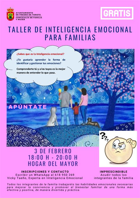 Taller De Inteligencia Emocional Para Familias Feb De H H