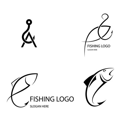 fishing logo Vector 17092235 Vector Art at Vecteezy