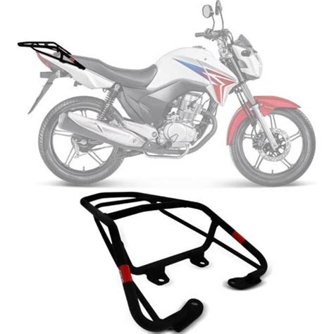 Bagageiro Givi SR1124 para Honda CG 150 Start 2014 até 2022 Fan 150