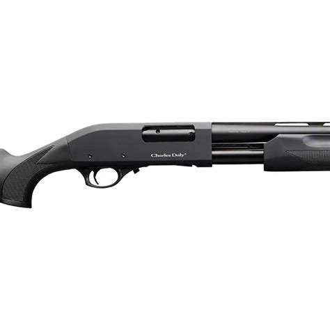 Charles Daly 301 Black 12 Gauge 3in Pump Action Shotgun 28in Black