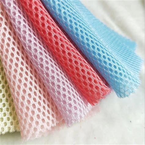 Polyester D Spacer Sandwich Air Mesh Fabric Mesh Cloth And Flannel