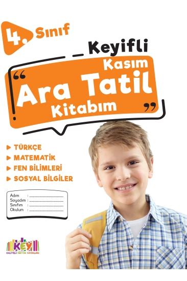 Key Kaliteli E Itim Yay Nlar S N F Keyifli Kas M Ara Tatil Kitab M