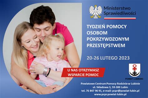 Tydzie Pomocy Osobom Pokrzywdzonym Przest Pstwem Lutego R