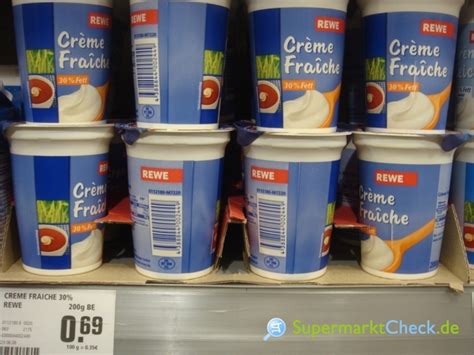 Rewe Beste Wahl Creme Fraiche Fett Preis Angebote Kalorien