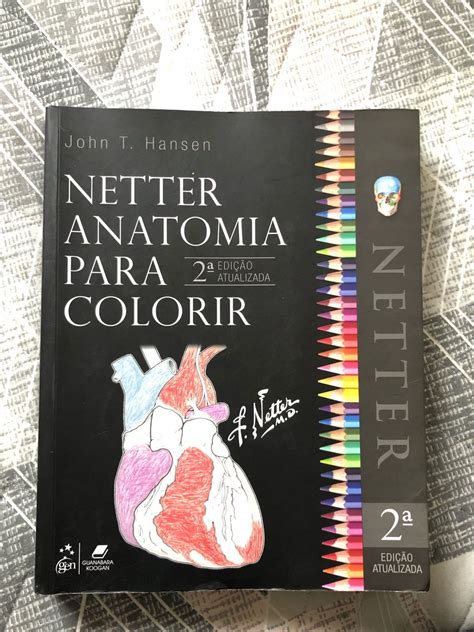 Netter Anatomia Para Colorir Livro Guanabara Koogan Usado 86989833