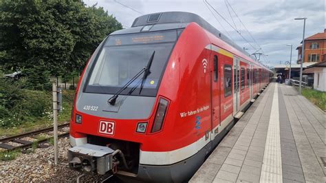 S Bahn Stuttgart Mitfahrt In Der S4 Von Marbach Neckar Bis