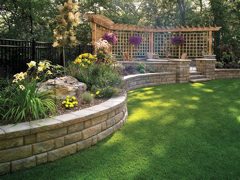 Inspiring Retaining Walls Ideas Quiet Corner