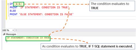 Sql Server Ifelse Bedingungsanweisung Beispiel F R Eine T Sql