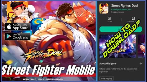 Launched Street Fighter Duel How To Download Android Gameplay