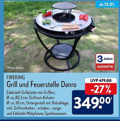 Fireking Grill Und Feuerstelle Danro Angebot Bei Aldi Nord Prospekte De