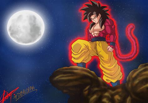 SSJ4 Goku Redraw by KaiZuki11 on DeviantArt